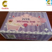 ສະບູຂັດຜີວໃຫ້ຂາວ Wink Whitening Soap
