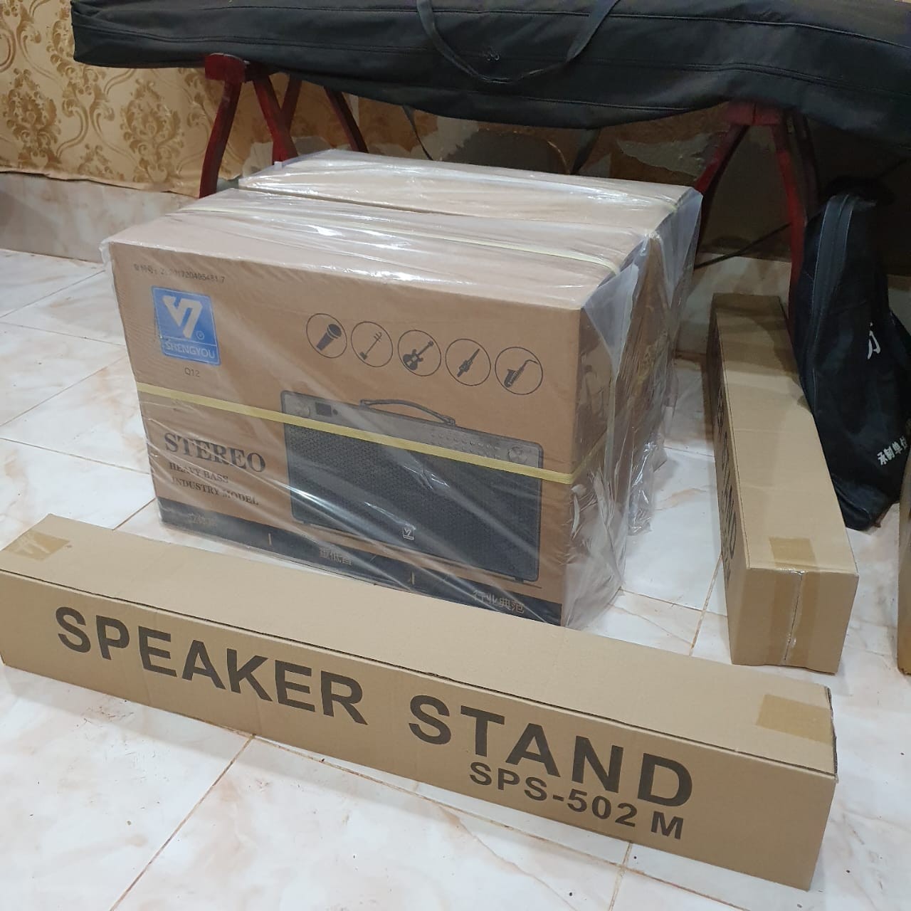 ຂາຕັ້ງ ລໍາໂພງເຊິງໂຢ Q12 Sheng You Speaker Stand SPS-502M