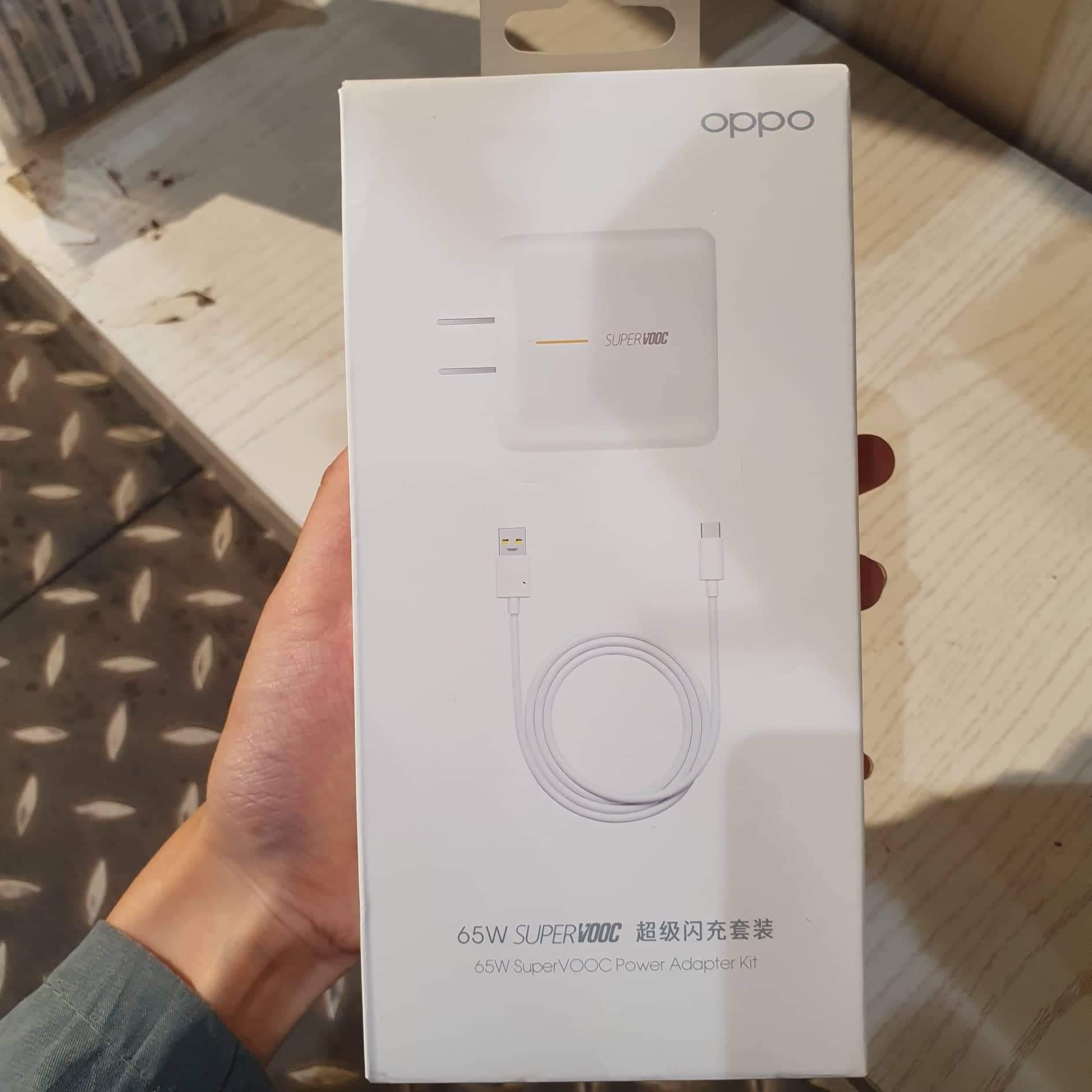 ສາຍສາກ oppo 65W super VOOC