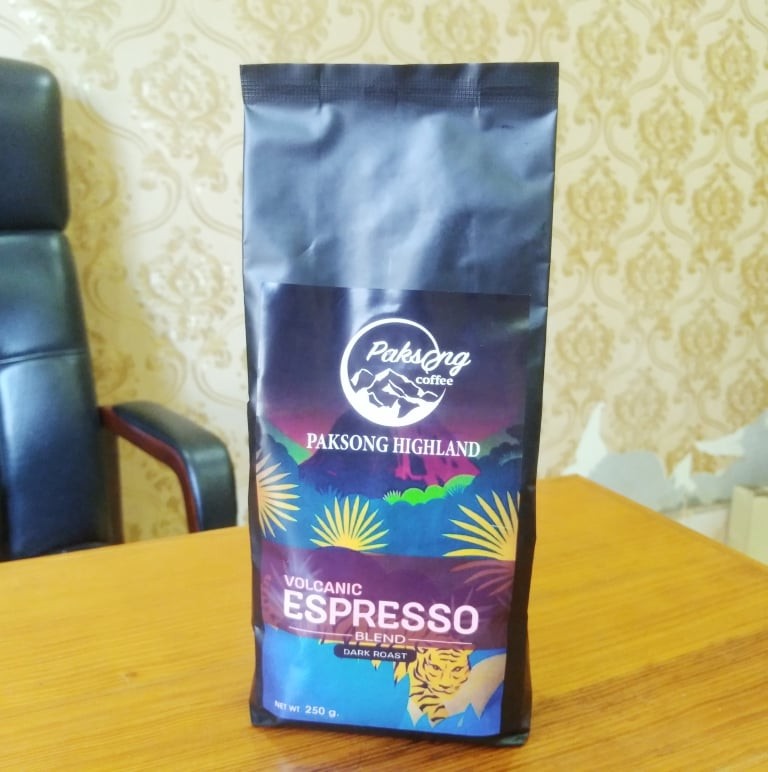 ກາເຟປາກຊ່ອງ Paksong coffee Paksong highland 250g