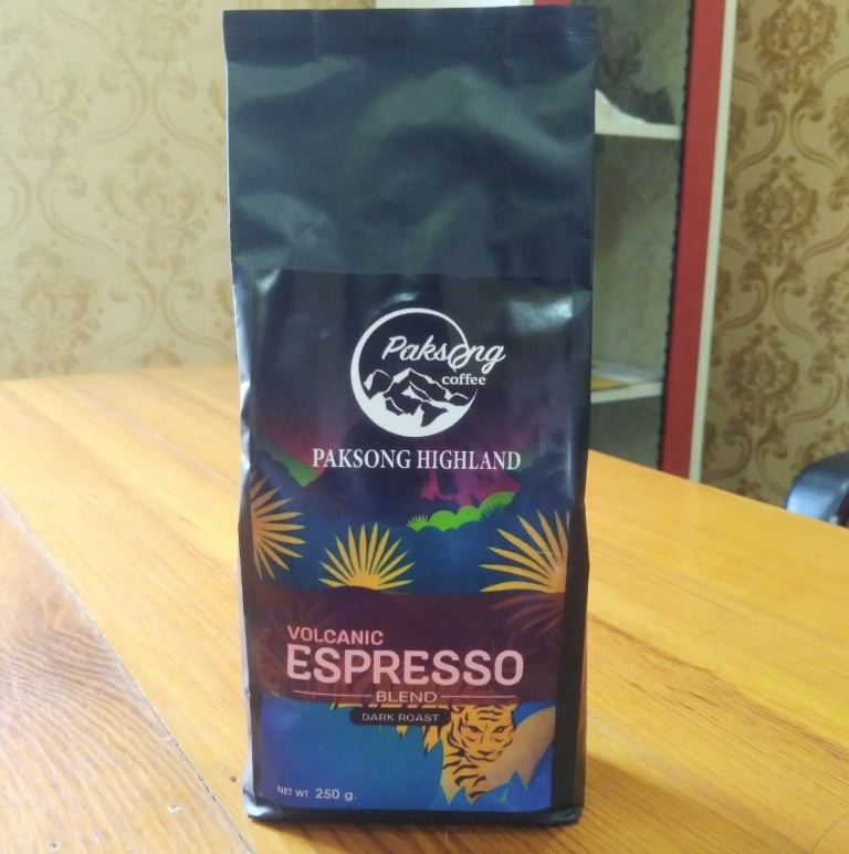 ກາເຟປາກຊ່ອງ Paksong coffee Paksong highland 250g