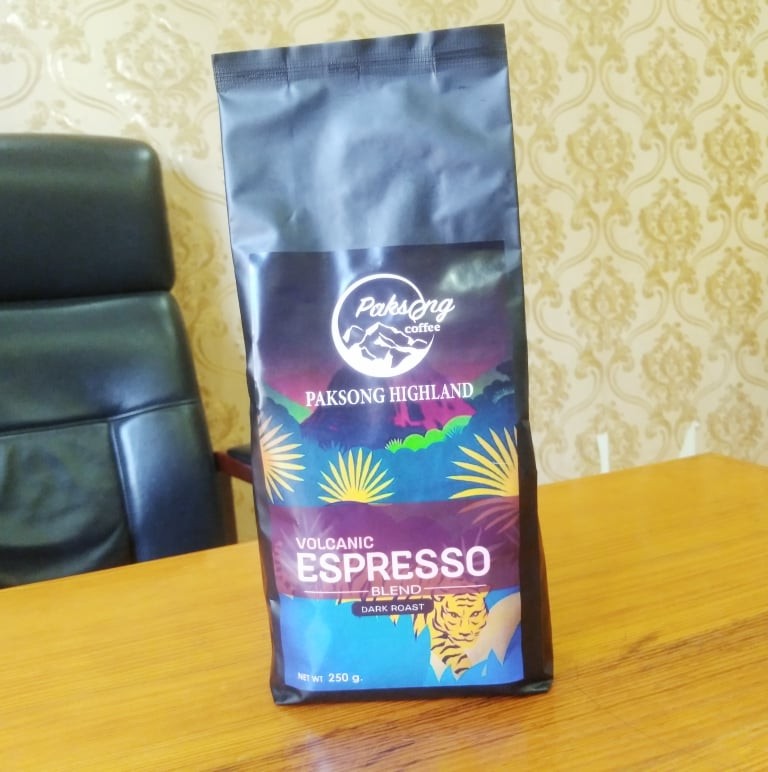 ກາເຟປາກຊ່ອງ Paksong coffee Paksong highland 250g