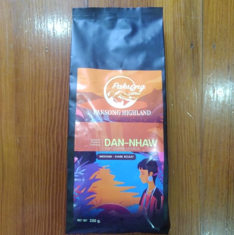 ກາເຟປາກຊ່ອງ Paksong coffee Paksong highland 250g