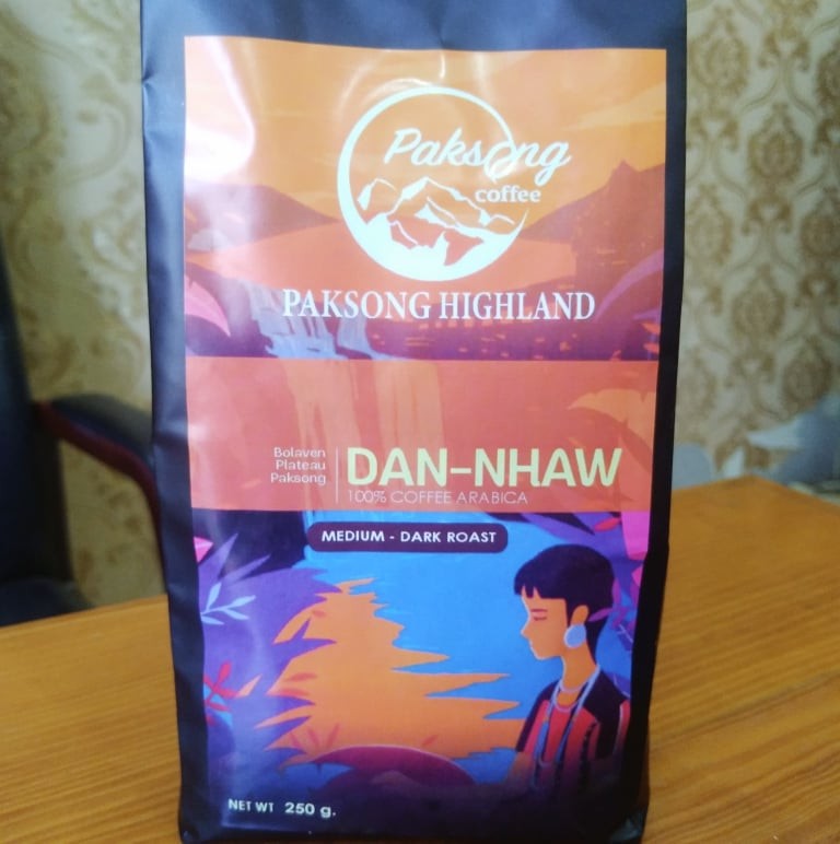 ກາເຟປາກຊ່ອງ Paksong coffee Paksong highland 250g