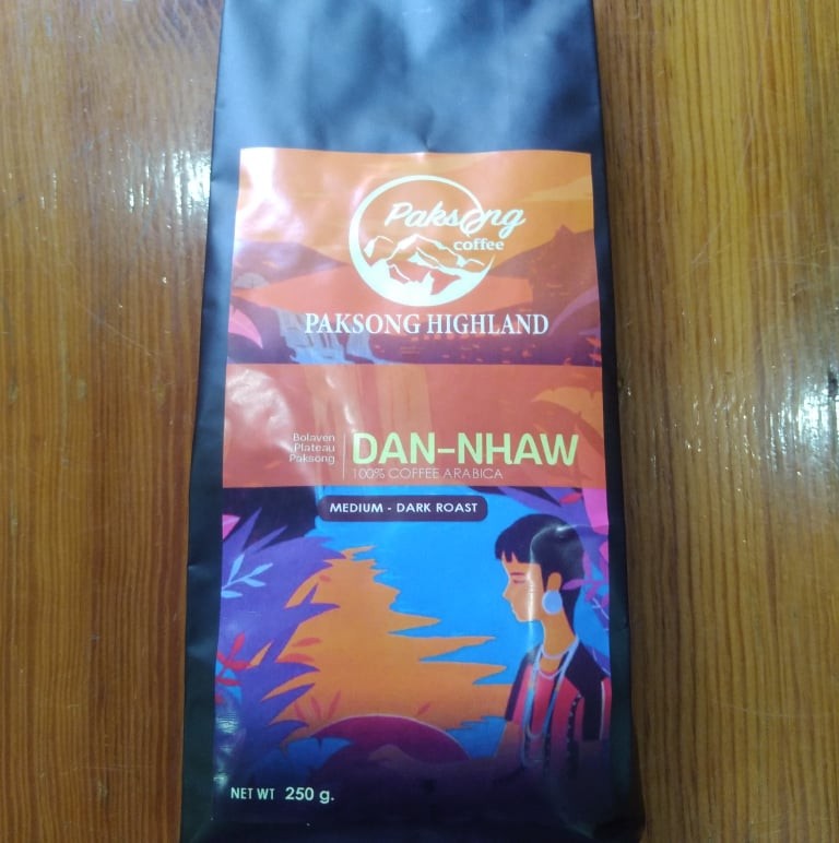 ກາເຟປາກຊ່ອງ Paksong coffee Paksong highland 250g