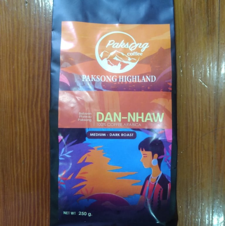 ກາເຟປາກຊ່ອງ Paksong coffee Paksong highland 250g