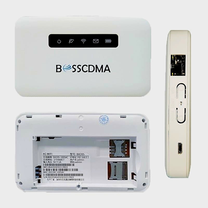ວາຍຟາຍໄຮ້ສາຍ, BOSSCDMA BX205 Pocket WiFi 4G LTE ເປັນວາຍຟາຍແບບພົກພາໄປຕິດນຳໄດ້ສະດວກ, ສັນຍານດີ