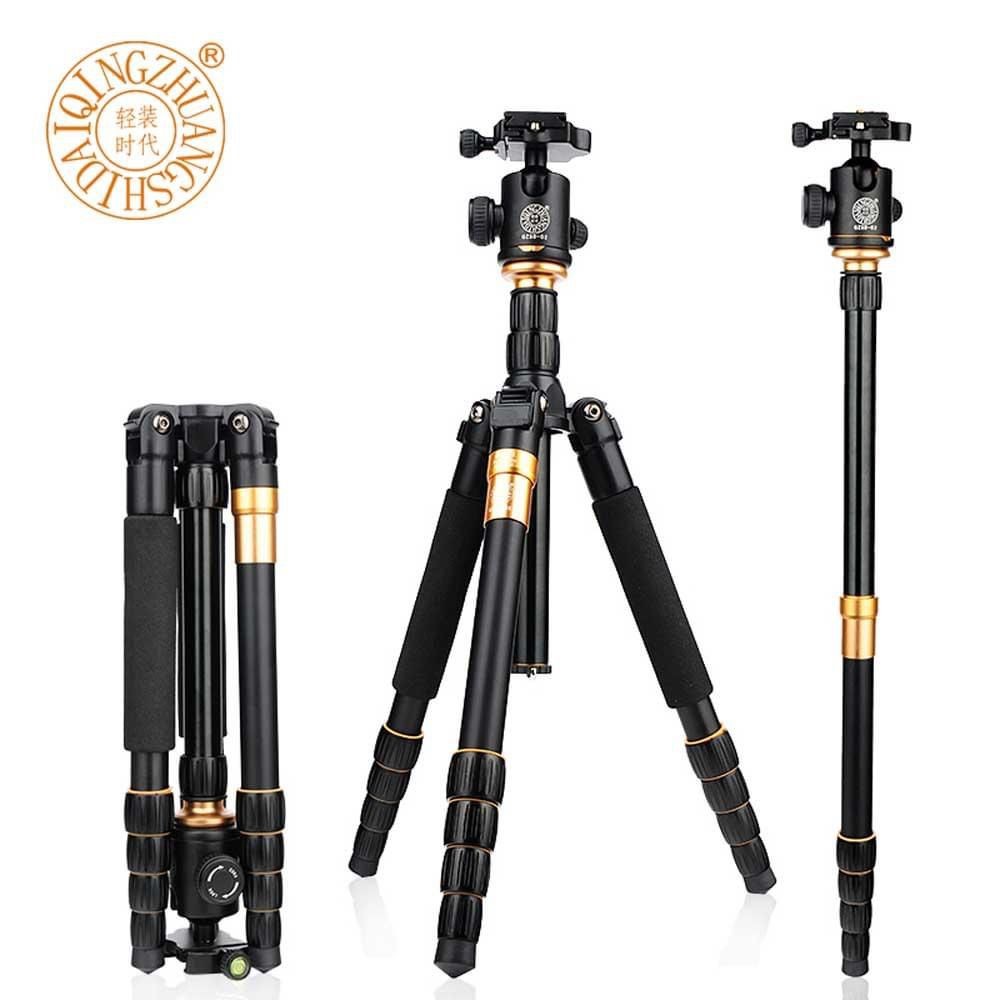 ຫົວຈັບກ້ອງ Q02 Tripod ໃຊ້ງານງ່າຍ ສະດວກສະບາຍ