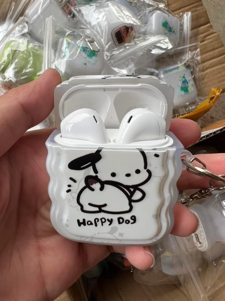ແອພ໋ອດ Apple Airpods  ເຊື່ອມໄດ້ກັບທຸກລຸ້ນຂອງໂທລະສັບ, ສຽງທຸ້ມ, ສຽງດີ, ສຽງດັງຟັງຊັດ, ໃສ່ສະບາຍ ສິນຄ້າຄຸນນະພາບ100%