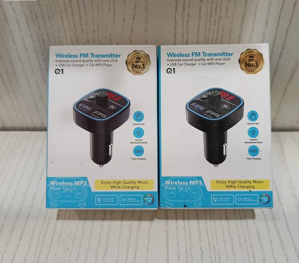 ຫົວເຊື່ອມຕໍ່ໃນລົດໃຫ່ຍ Wireless FM Transmitter USB, MP3 ໃຊ້ຕໍ່ MP3 ແລະ ສາກໂທລະສັບ, ສີນຄ້າອອກໃໝ່ຮັບປະກັນຄຸນນະພາບສູງ