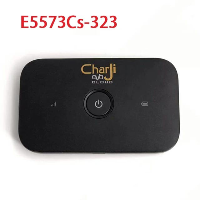 ວາຍຟາຍ CharJi EVO Cloud Ultra High Speed ຍີ່ຫໍ້: Huawei ລຸ້ນ: E5573Cs-323. ກະຈາຍແຮງສັນຍານວາຍຟາຍໄດ້ດີ ແລະ ແຮງ, ເຊື່ອມຕໍ່ຫຼາຍເຄື່ອງກໍບໍ່ມີບັນຫາ, ສັນຍານດີບໍ່ມີສະດຸດ.