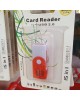 Card Reader USB 2.0 5in1 SD Card TF ແກ້ໄຂໄຟລ໌ໄດ້ໄວ ຄວາມແຮງໃນການຮັບສົ່ງຂໍ້ມູນ 480Mpbs 