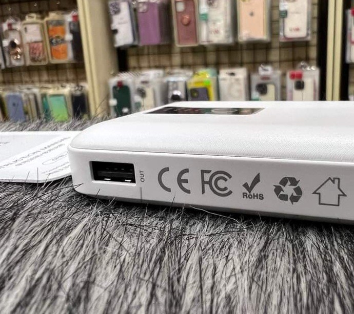 ພາວເວີ້ແບັງ ແບັດສຳຮອງ Power bank 10000mAh, ສາກເຂົ້າໄວປະຍັດເວລາ, ພົກພາໄປໄດ້ທຸກທີ່ທຸກບ່ອນ, ສຳຮອງໄວ້ຕອນໄຟດັບ, ແລະໄປບ່ອນທີ່ບໍ່ມີໄຟຟ້າ, ສາມາດສາກໂທລະສັບໄດ້ທຸກທີ