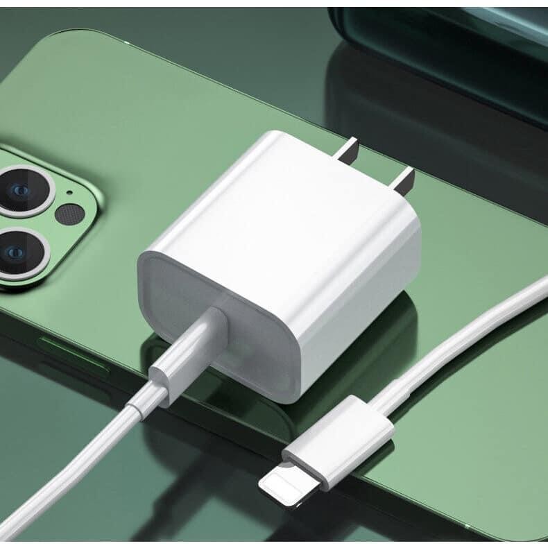 ຫົວສາກ ແລະ ສາຍສາກUSB-C ຍີ້ຫໍ້: IPHONE ລຸ້ນ: 20W , ສາຍ USB-C ເປັນສາຍ Lightning ສິນຄ້າຂອງແທ້ ຄຸນນະພາບດີ ສາກເຂົ້າໄວ-ເຕັມໄວ100% ສາກໄຟເຂົ້າສະຖຽນ, ຮັກສາແບັດໂທລະສັບໄດ້ດີ ແລະອຸປະກອນປອດໄພໃນການໃຊ້ງານ.