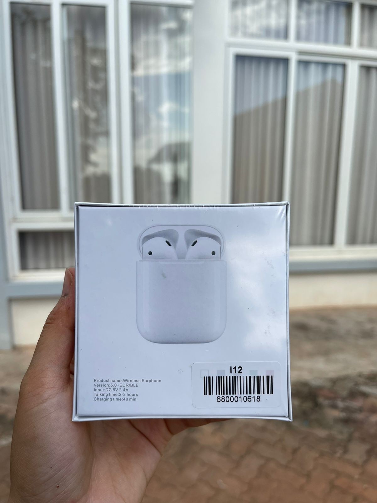 ແອພ໋ອດ AirPods ລຸ້ນ i12 ເຊື່ອມໄດ້ກັບທຸກລຸ້ນຂອງໂທລະສັບ ສິນຄ້າຄຸນນະພາບ100%
