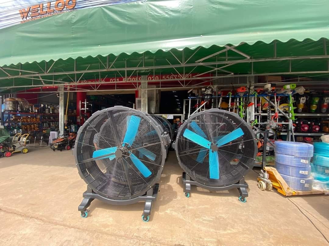 ພັດລົມອຸດສາຫະກຳ Wello, ລຸ້ນ G150, ໃຊ້ໃນໂຮງຈັກໂຮງງານ, ໃຊ້ໄດ້ດີກັບການພັດອາກາດຂະໜາດໃຫ່ຍ, ໃຊ້ໃນໂຮງຈັກໂຮງງານແລະອຸດສາຫະກຳຕ່າງໆ.
