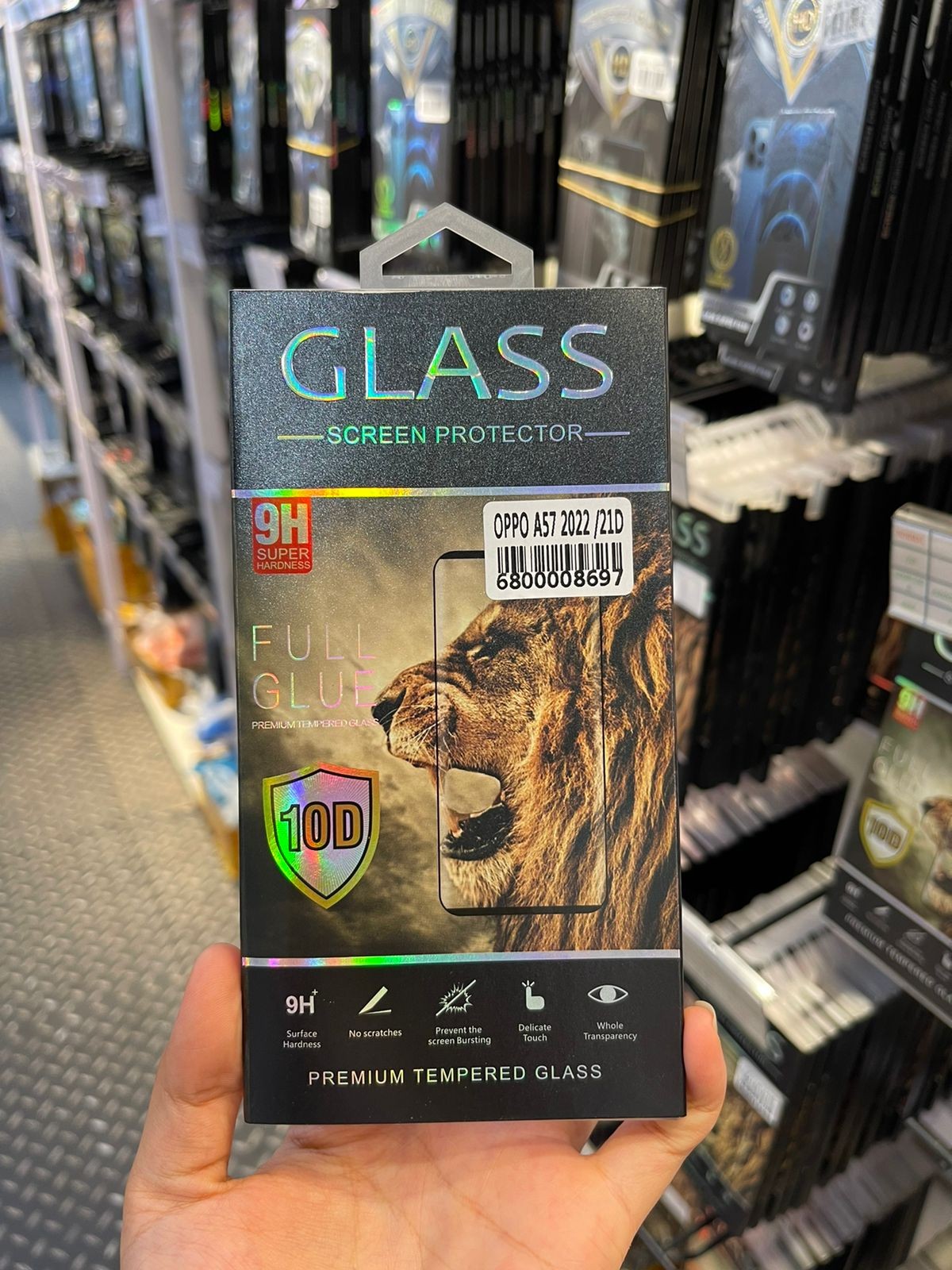 ຟິມກັນແຕກ GLASS SCREEN PROTECTOR ລຸ້ນ: 9H Super Hardness