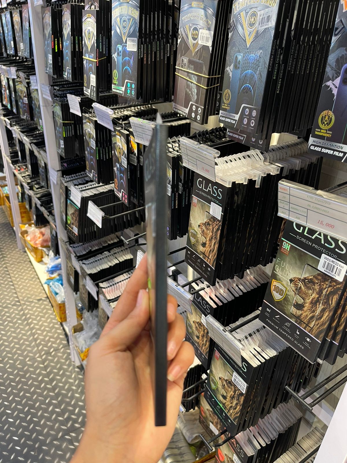 ຟິມກັນແຕກ GLASS SCREEN PROTECTOR ລຸ້ນ: 9H Super Hardness