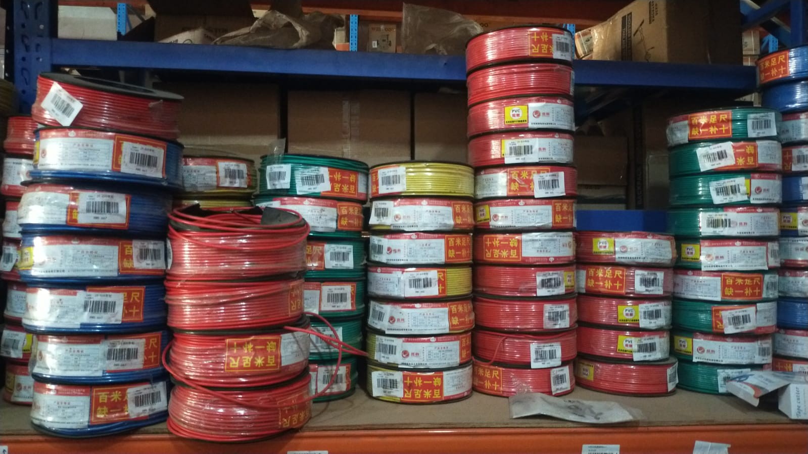 ສາຍໄຟ PVC , ລຸ້ນ ZR-BVR ລວດທອງແດງ, ແຂງແຮງ, ໜຽວທົນທານ.