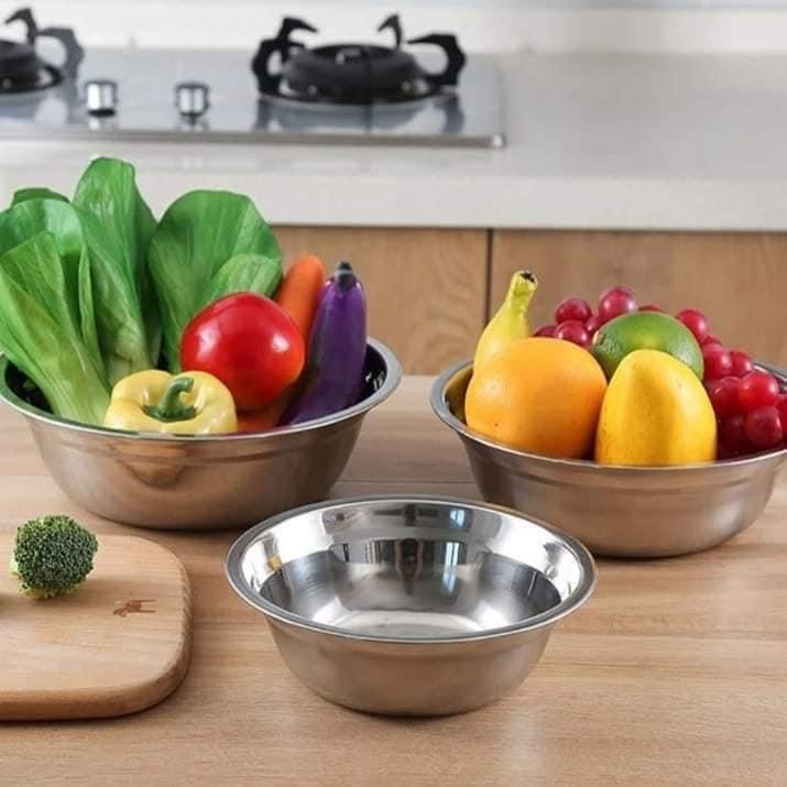 ເຊັດຊາມ5ໃບ STAINLESS STEEL 5ຂະໜາດສຸດຄຸ້ມ