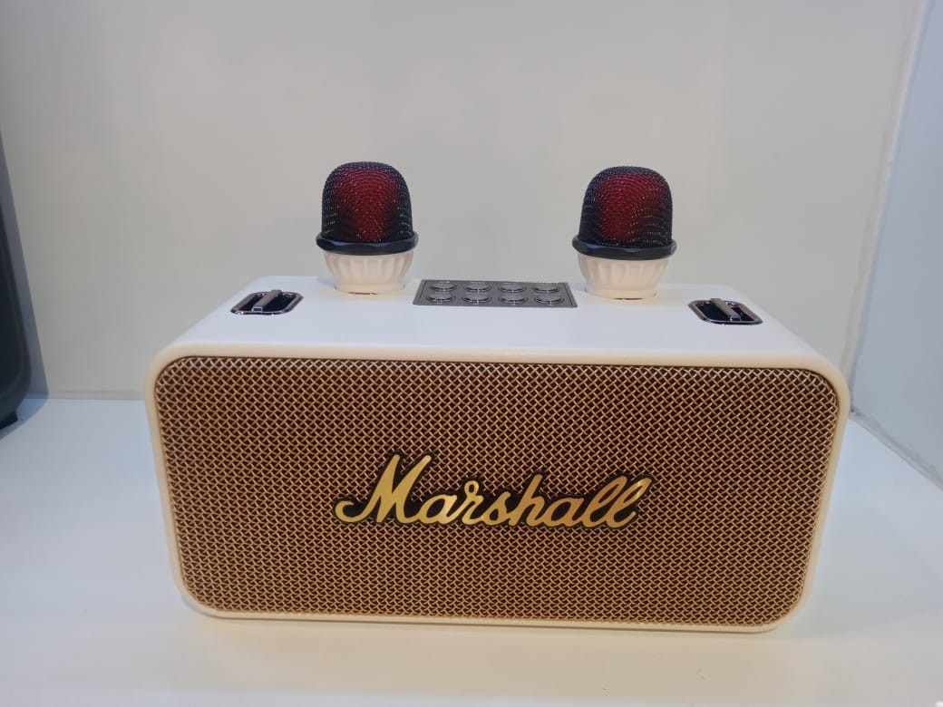 ລໍາໂພງບູລທູດ Marshall M13 ສຽງທຸ້ມ, ກະທັດຮັດ, ພົກພາສະດວກ.