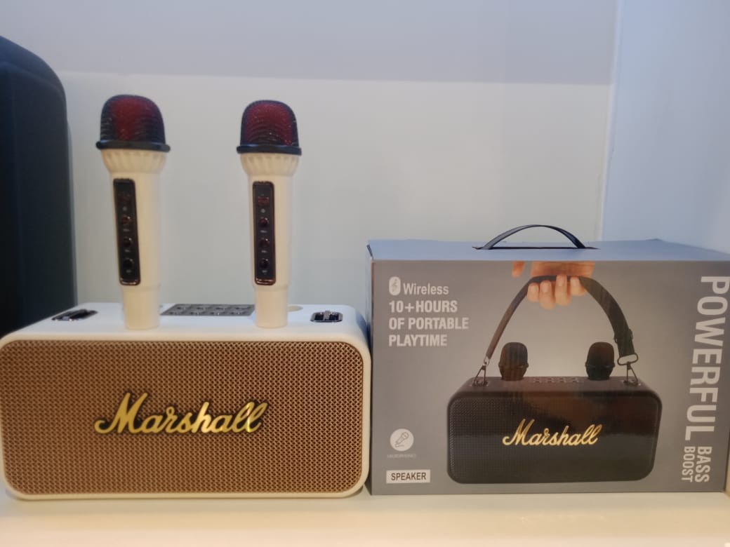 ລໍາໂພງບູລທູດ Marshall M13 ສຽງທຸ້ມ, ກະທັດຮັດ, ພົກພາສະດວກ.