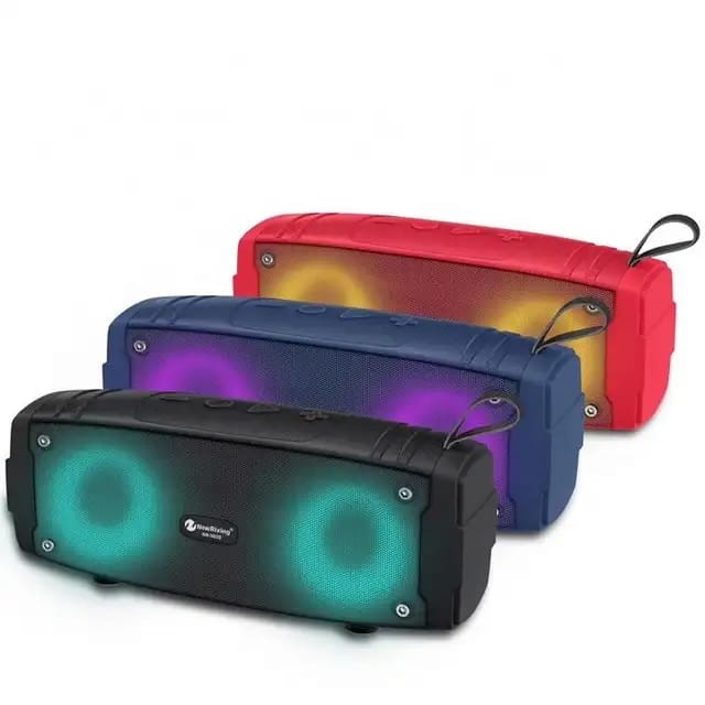 ລຳໂພງບູລທູດພ້ອມວິທະຍຸ  PORTABLE WIRELESS SPEAKER ອອກແບບທັນສະໄໝປະສົມວິທະຍຸ, ສຽງແຮງແລະແບັດທີ່ທົນທານ