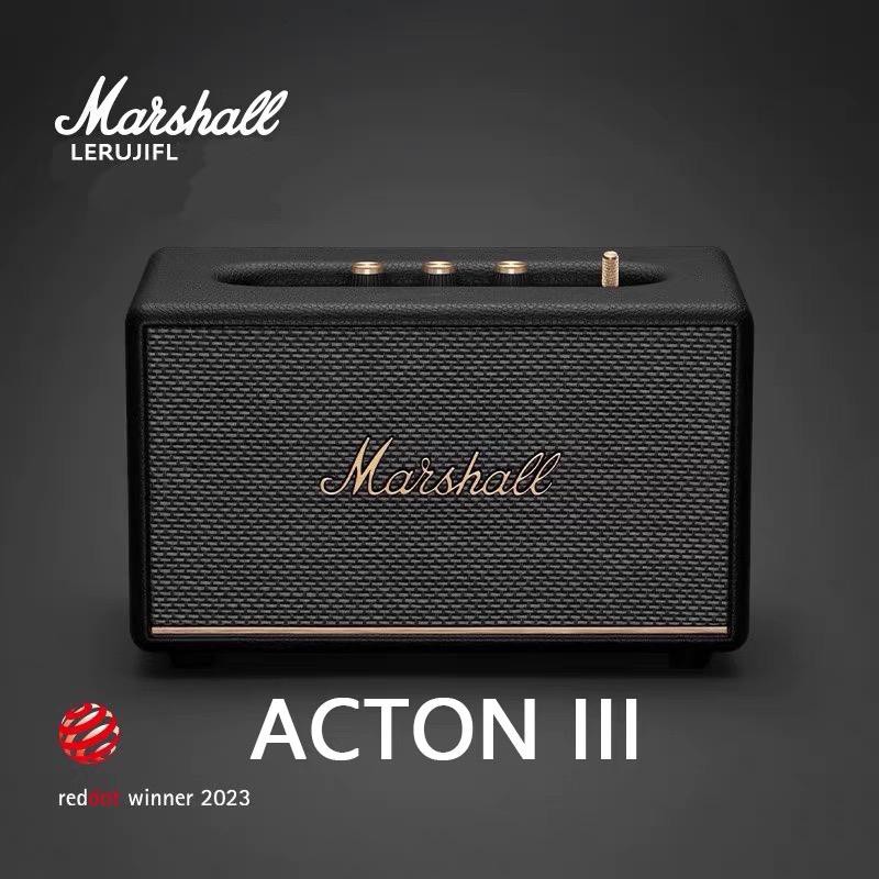 ລໍາໂພງບູລທູດ Marshall ACTON3 ສຽງທຸ້ມ,ນ້ອຍກະທັດຮັດ, ພົກພາສະດວກ.