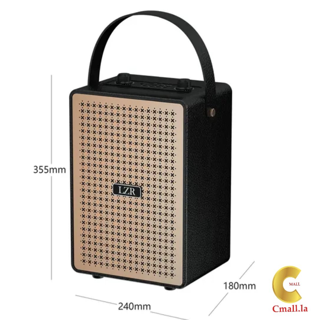 ລຳໂພງBluetooth LZR-511 ພົກພາງ່າຍໆ,ມີສາຍຫີ້ວ, ສຽງດັງ,ຟັງທຸ້ມຫູດີ, ເບສແໜ້ນ