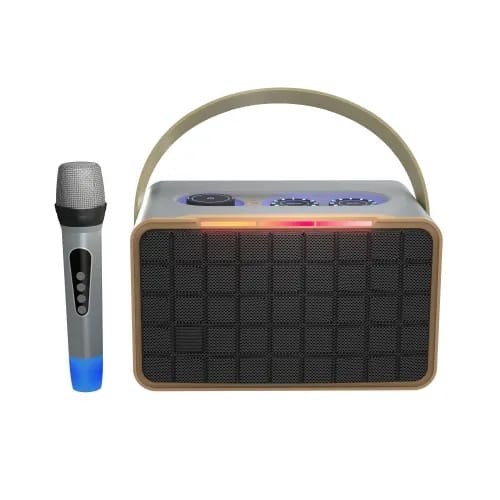 ລຳໂພງ Bluetooth ແບບໄຮ້ສາຍ ຄຸນະພາບສູງ ໄມໂຄຣໂຟນພົກພານອກ ຄຸນະພາບດີ ສຽງດີ