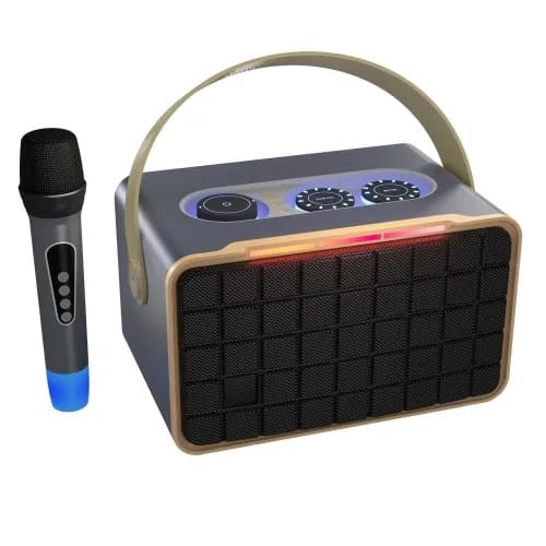 ລຳໂພງ Bluetooth ແບບໄຮ້ສາຍ ຄຸນະພາບສູງ ໄມໂຄຣໂຟນພົກພານອກ ຄຸນະພາບດີ ສຽງດີ