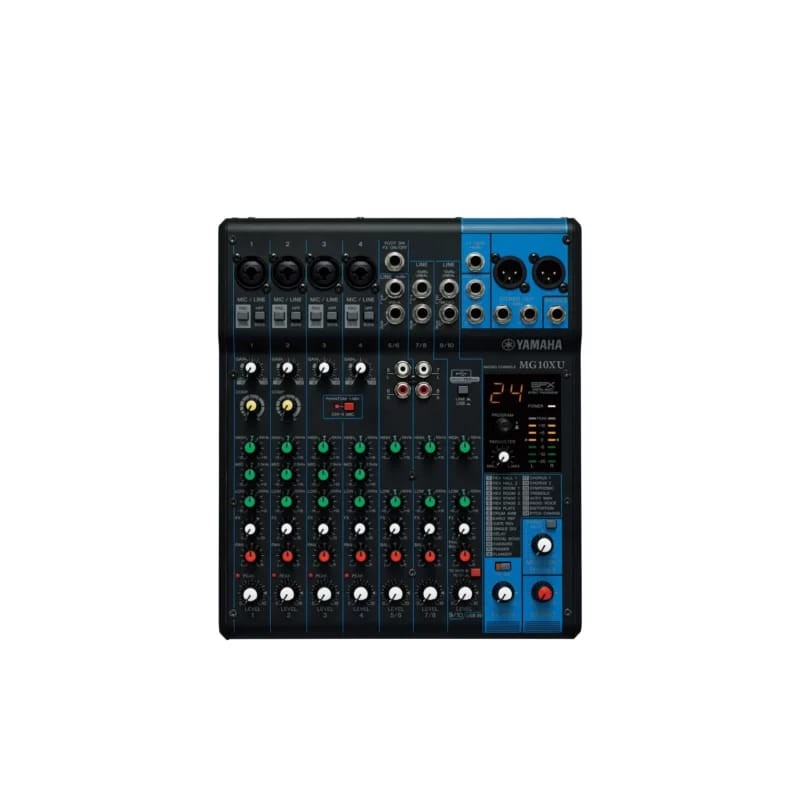 ມິກເຊີ ອານາລອັກ YAMAHA MG10XU Analog Mixer 10, ມິກເຊີອະແນກປະສົງຊ່ວຍໃຫ້ງານລຽ້ງ,ງານປາຕີ້ມ່ວນຂື້ນ,ເຊີ່ງມີ input 10ຊ່ອງ, ເຊື່ອມໄດ້4ໄມ, ອັດເອັຍເຟັກ 24ແບບມາໃຫ້,ສາມາດເຊື່ອມກັບ IPad