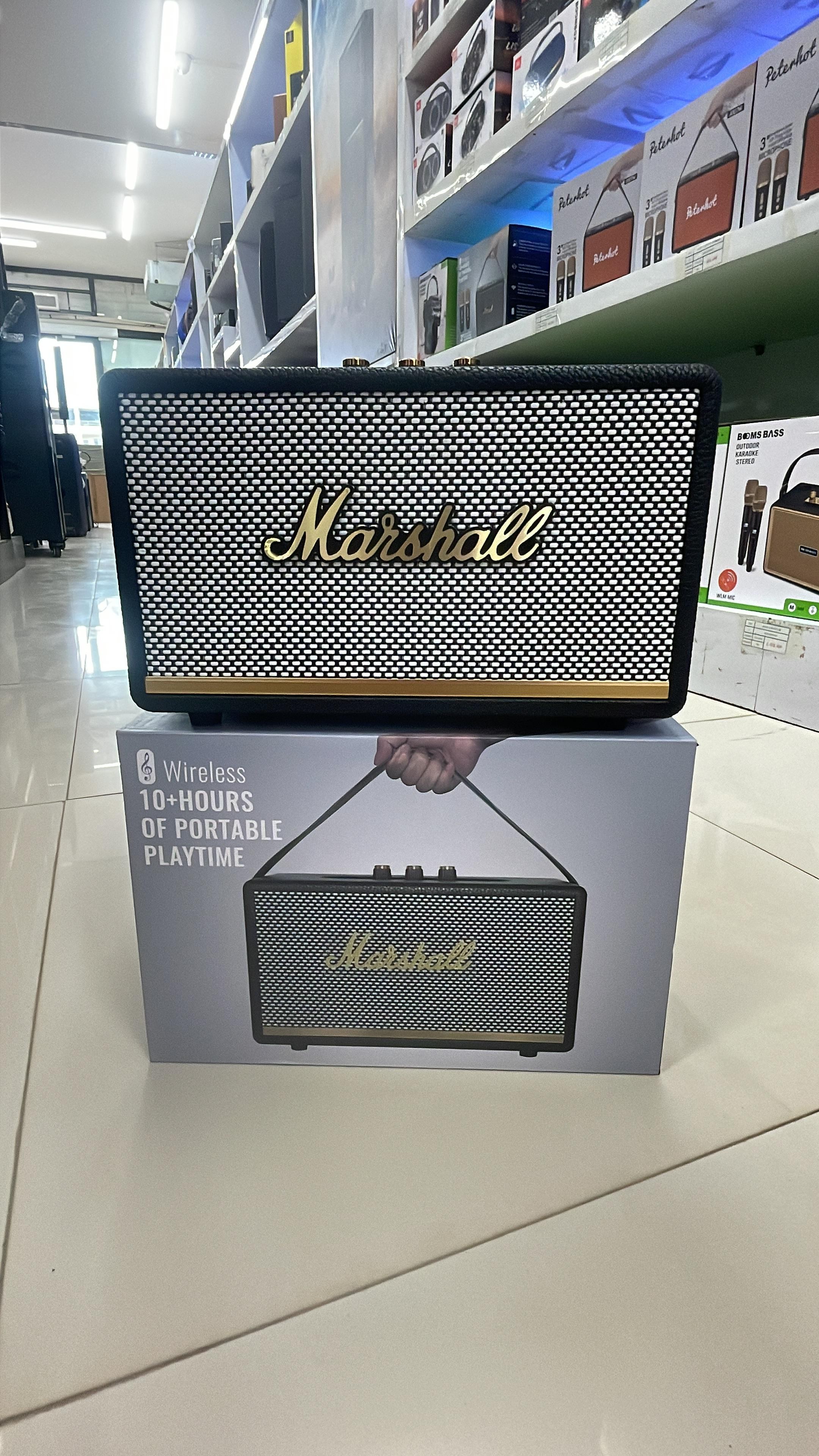 ລຳໂພງ ບລູດທູດ Marshall, ລຸ້ນ M17,ອອກໃໝ່ລ່າສຸດສຽງທຸ້ມດີ,ປັບເບສໄດ້, ກຳລັງນິຍົມຫລາຍໃນຕອນນີ້