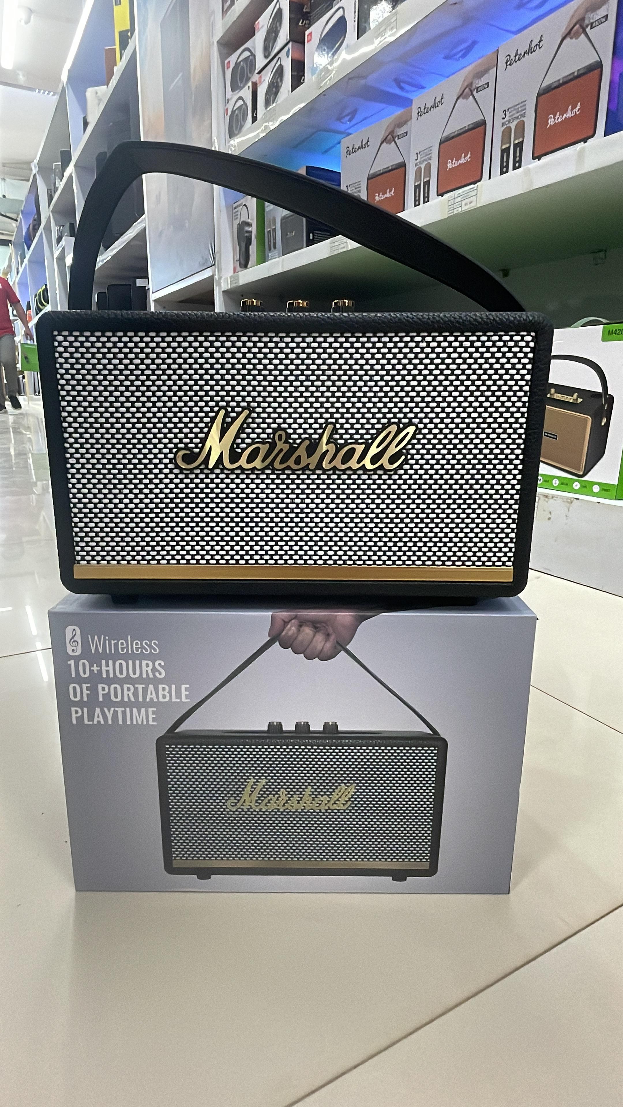 ລຳໂພງ ບລູດທູດ Marshall, ລຸ້ນ M17,ອອກໃໝ່ລ່າສຸດສຽງທຸ້ມດີ,ປັບເບສໄດ້, ກຳລັງນິຍົມຫລາຍໃນຕອນນີ້