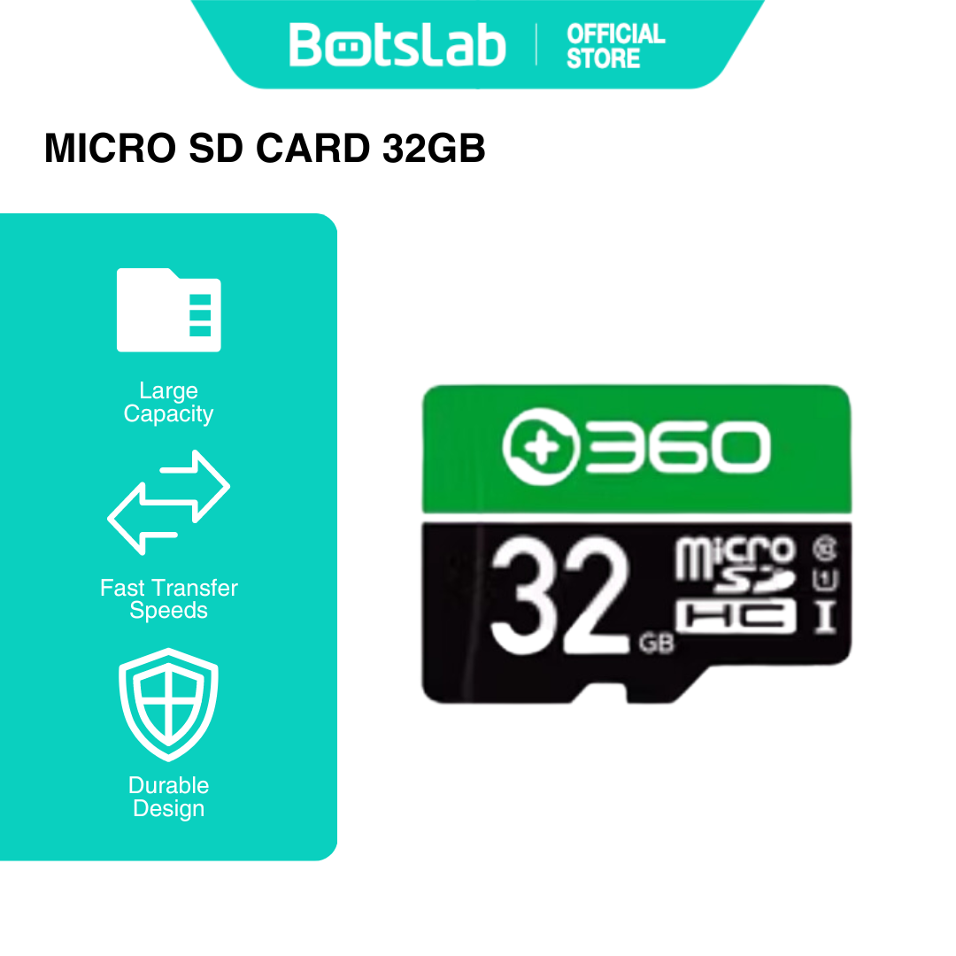 ເມມ ກາດຄວາມຈຳ Botslab microSD 32GB / 64GB / 128GB /256GBສຳຫຼັບກ້ອງ Botslab ເເລະ ອຸປະກອນອີເລັກໂທນິກອື່ນໆ