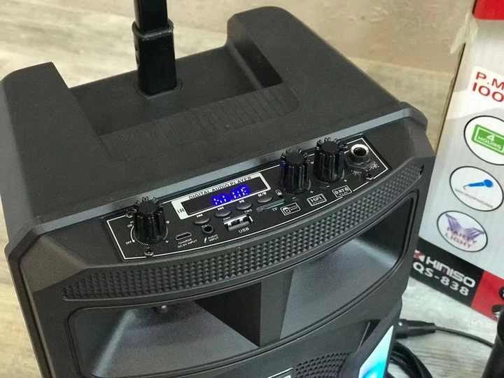 ລຳໂພງ Bluetooth ຍີ່ຫໍ້ Kimisoລຸ້ນ QS-383 ສຽງແນ່ນ ມີໄມໂຄຣໂຟນ ຮ້ອງ Karaoke ພ້ອມຈັດເຕັມທຸກສະຖານການ!