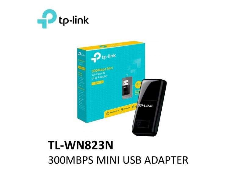 ອະແດບເຕີ TP-LINK ລຸ້ນ TL-WN823N ອະແດບເຕີ USB ແບບ Mini ສໍາລັບ Wi-Fiເສົາອາກາດ: 2 ຕົ້ນ (ພາຍໃນ)