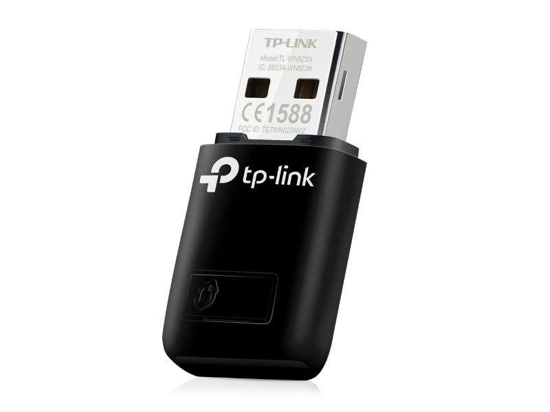 ອະແດບເຕີ TP-LINK ລຸ້ນ TL-WN823N ອະແດບເຕີ USB ແບບ Mini ສໍາລັບ Wi-Fiເສົາອາກາດ: 2 ຕົ້ນ (ພາຍໃນ)
