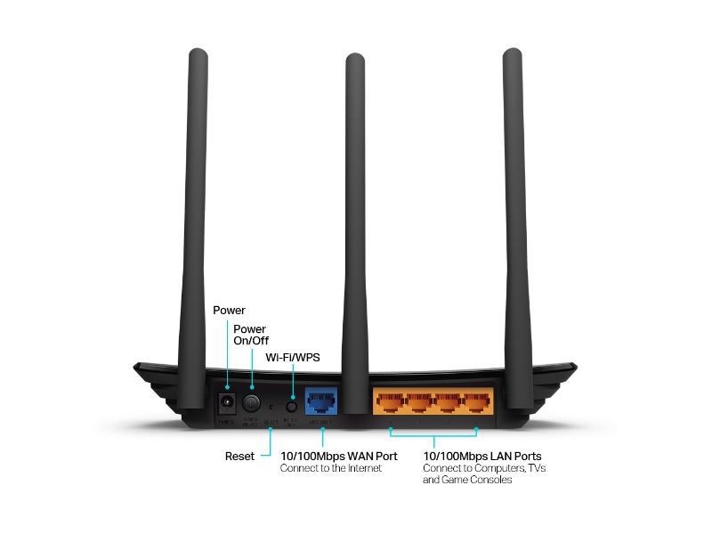 ‎ເຣົາເຕີ້ TP-LINK ລຸ້ນ TL-WR940N ເຄື່ອງກະຈາຍສັນຍານ Wi-Fi ແບບໄຮສະເທັກ 450Mbpsຄືຄວາມຖີ່ 2.4 GHz ພ້ອມກັບເສົາອາກາດ 3 ຕົ້ນ ເປັນໄດ້ທັງ Router / Access Point / Range Extender