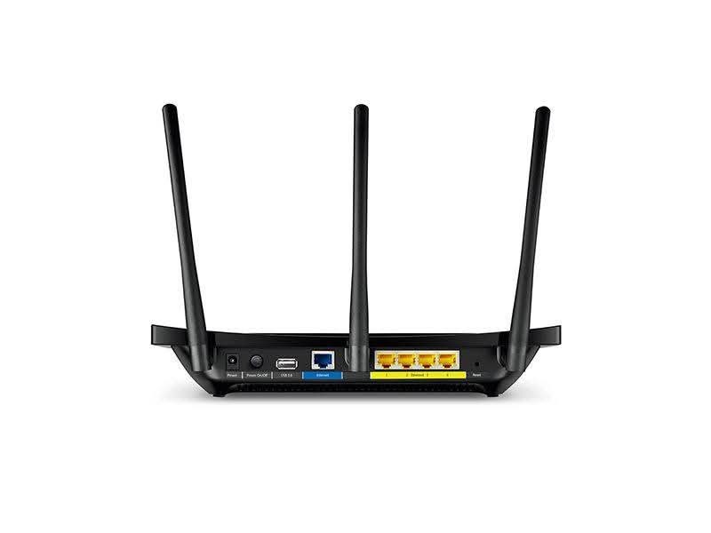 ເຄື່ອງກະຈາຍສັນຍານ Wi-Fi TP-Link Touch P5 AC1900 ແບບຈໍສັມຜັດ ຄວາມໄວສູງ ຊ່ວງຄື່ນຄວາມຖີ່ຄູ່ (Dual Band) ໃຊ້ງານໄດ້ຫຼາຍແບບເປັນໄດ້ທັງ Router, Repeater ຫຼື Access Point