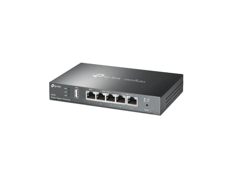 TP-Link ລຸ້ນ ER605 SafeStream™ Gigabit Multi-WAN VPN Router ສຳລັບຄວບຄຸມລະບົບ VPN ສະຖຽນ ປອດໄພ ແລະການຄວບຄຸມເຄືອຂ່າຍທີ່ມີປະສິດທິພາບ