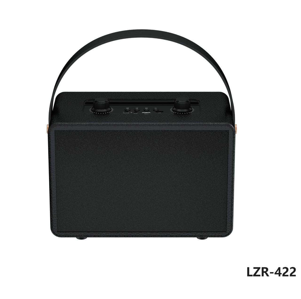 PORTABLE LZR-422 ລຳໂພງພົກພາສະໄຕລ໌ຄລາສສິກ ລຳໂພງແນວ Retro ທີ່ປະສົມປະສານການອອກແບບຄວາມຫຼູຫຼາ ກັບເທັກໂນໂລຊີ ສຽງຄຸນນະພາບສູງ 