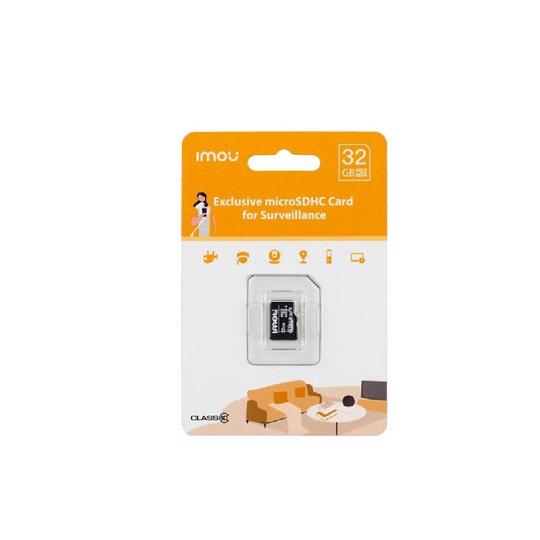 ເມມ IMOU SD Card ຄຸນນະພາບສູງ ກ້ອງວົງຈອນປິດ ແລະ ກ້ອງຈາກ IMOU ແລະອຸປະກອນອື່ນໆ ຄວາມຈຸ: 32GB / 64GB / 128GB 256GB