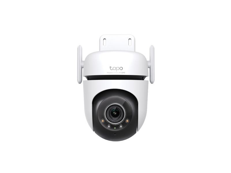 ກ້ອງວົງຈອນປິດ TP-LINK ລຸ້ນ Tapo C520WS ເເບບນອກອາຄານ ໝຸນຊ້າຍ-ຂວາ ຄຸນນະພາບ 2K ສີສັນກາງຄືນ ກວດຈັບດ້ວຍ AI ແລະ ສັ່ງງານດ້ວຍສຽງ ເບີ່ງພາບສົດໄດ້
