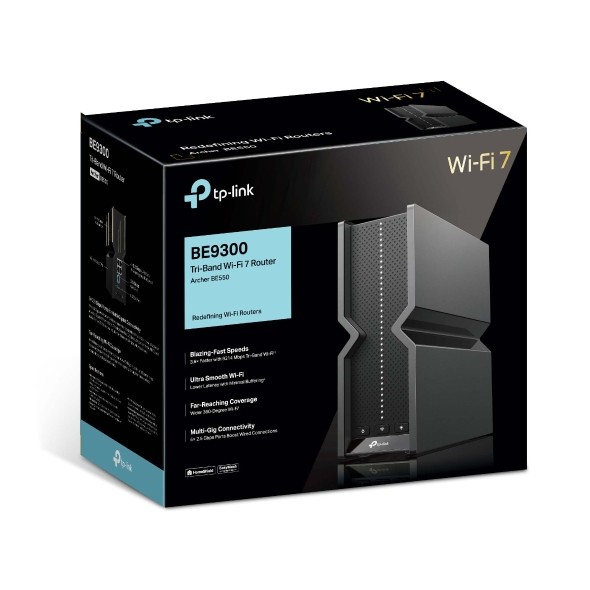 ເລົາເຕີ້ TP-Link ລຸ້ນ Archer BE550 ອິນເຕີເນັດແບບຄວາມໄວສຸດ Wi-Fi 7 ດ້ວຍຄວາມໄວລວມເຖິງ 9214 Mbps ແລະພອດ 2.5G ທີ່ພ້ອມຮອງຮັບອະນາຄົດ ສາມາດເຊື່ອຕໍ່ໄດ້200ເຄື່ອງພ້ອມກັນ ມີຄວາມປອດໄພລະດັບສາກົນ
