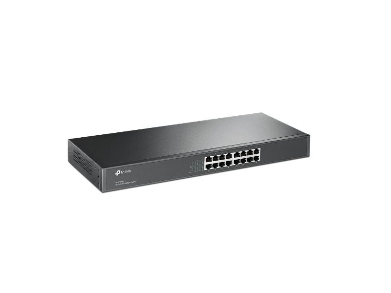 ສະວິດເຄືອຂ່າຍ TP-Link ລຸ້ນ TL-SF1016 ຮຸ່ນ 16 ພອດ 10/100Mbps ທີ່ປະສິດທິພາບ ແລະ ປະຢັດພະລັງງານ75%