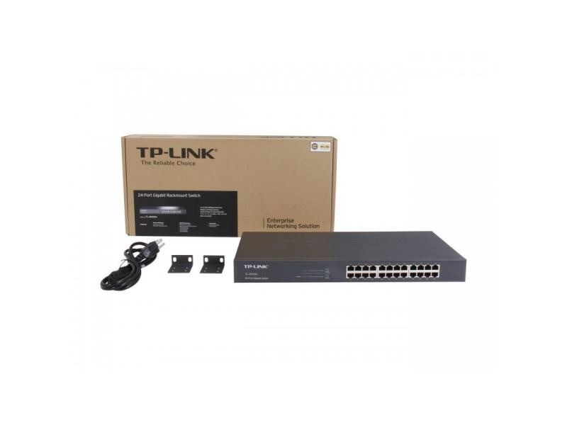 ສະວິດເຄືອຂ່າຍ TP-Link ລຸ້ນ TL-SF1024  ສະວິດເຄືອຂ່າຍແບບ 24 ພອຣ໌ Fast Ethernet ສຳລັບຕິດຕັ້ງໃນແຜງ Rack 19 ນິ້ວ ບໍລິການການເຊື່ອມຕໍ່ທີ່ປອດໄພ ແລະສະເຫນີການປະຫຍັດພະລັງງານ