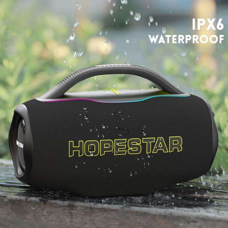 HOPESTAR H87 – ລຳໂພງ Party Box ພະລັງງານ 70W ກັນນ້ຳ IPX5 ມີໄຟ RGB ແບດເຕີຣີອາຍຸນານ 8800mAh ໃຊ້ໄດ້ຍາວ 5–10 ຊົ່ວໂມງ ກັນນ້ຳມາດຕະຖານ IPX5 ມີໄຟ RGB ເພີ່ມສີສັນໃຫ້ງານຂອງທ່ານ ໃຊ້ງານໄດ້ທຸກສະຖານທີ່