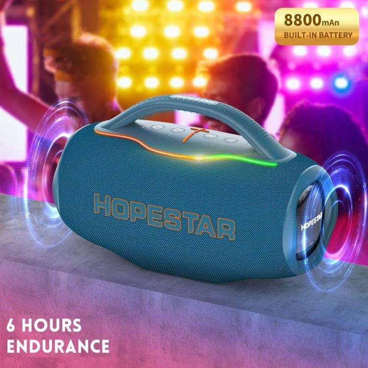 HOPESTAR H87 – ລຳໂພງ Party Box ພະລັງງານ 70W ກັນນ້ຳ IPX5 ມີໄຟ RGB ແບດເຕີຣີອາຍຸນານ 8800mAh ໃຊ້ໄດ້ຍາວ 5–10 ຊົ່ວໂມງ ກັນນ້ຳມາດຕະຖານ IPX5 ມີໄຟ RGB ເພີ່ມສີສັນໃຫ້ງານຂອງທ່ານ ໃຊ້ງານໄດ້ທຸກສະຖານທີ່