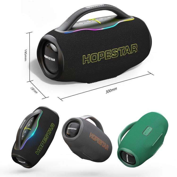 HOPESTAR H87 – ລຳໂພງ Party Box ພະລັງງານ 70W ກັນນ້ຳ IPX5 ມີໄຟ RGB ແບດເຕີຣີອາຍຸນານ 8800mAh ໃຊ້ໄດ້ຍາວ 5–10 ຊົ່ວໂມງ ກັນນ້ຳມາດຕະຖານ IPX5 ມີໄຟ RGB ເພີ່ມສີສັນໃຫ້ງານຂອງທ່ານ ໃຊ້ງານໄດ້ທຸກສະຖານທີ່